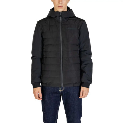 Calvin Klein Black Recycled Polyester Jacket - Jakke