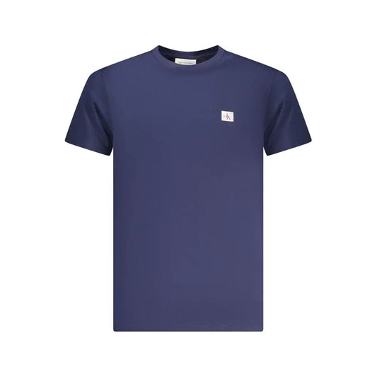 Navy blue Calvin Klein t-shirt med hvid logo på brystet