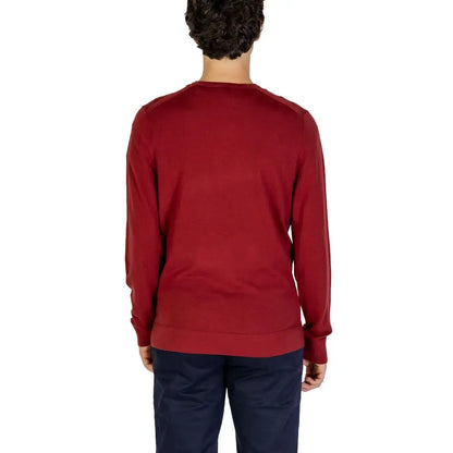 Calvin Klein Bordeaux Recycled Wool Sportswear - Sweaters