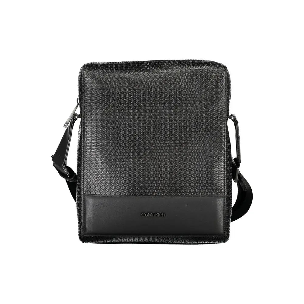 Calvin Klein Eco-Friendly Sleek Black Shoulder Bag - Skuldertasker