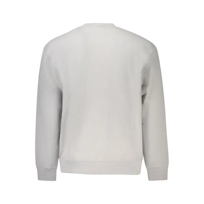 Calvin Klein Gray Cotton Men Sweater - Sweaters