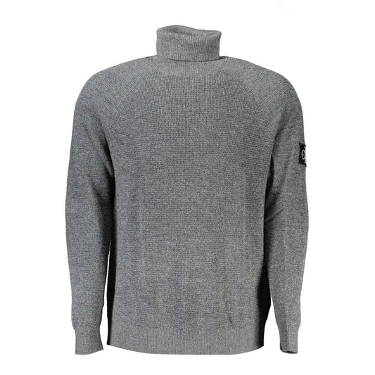 Calvin Klein Gray Wool Sweater - XXL - Sweaters