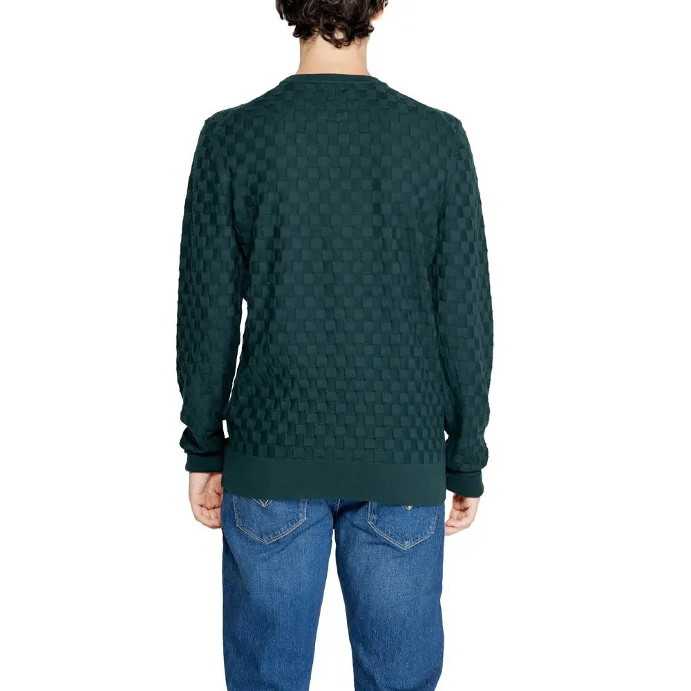 Calvin Klein Green Organic Cotton Sweatshirt - IT46/M - Sweatshirts
