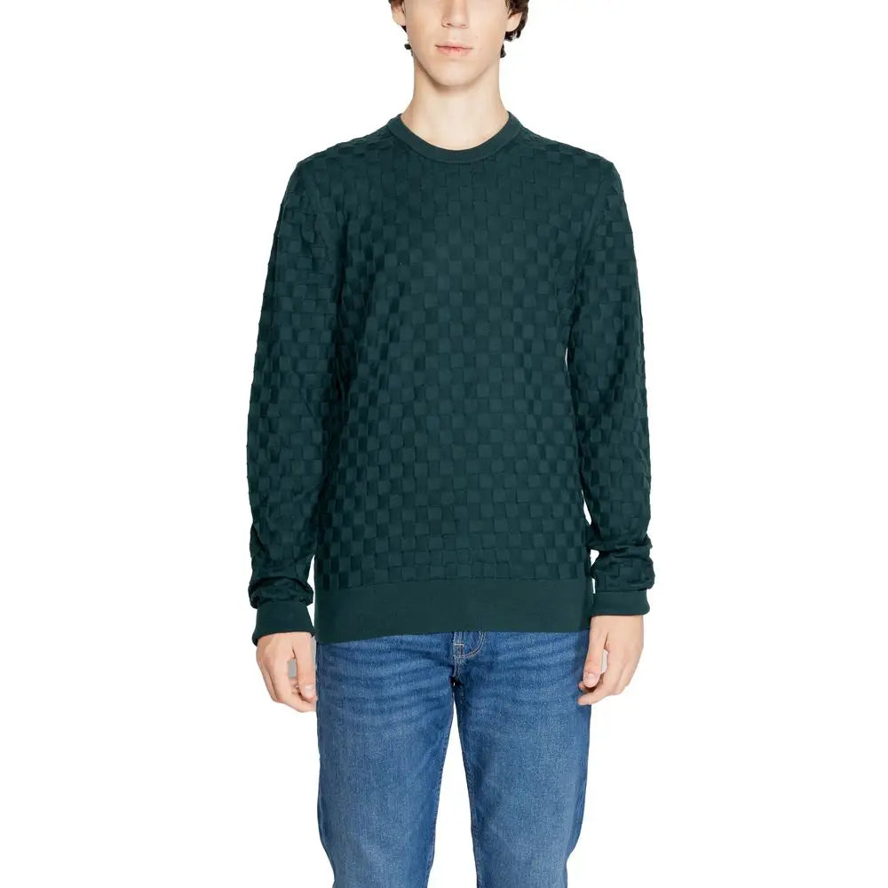 Calvin Klein Green Organic Cotton Sweatshirt - IT46/M - Sweatshirts