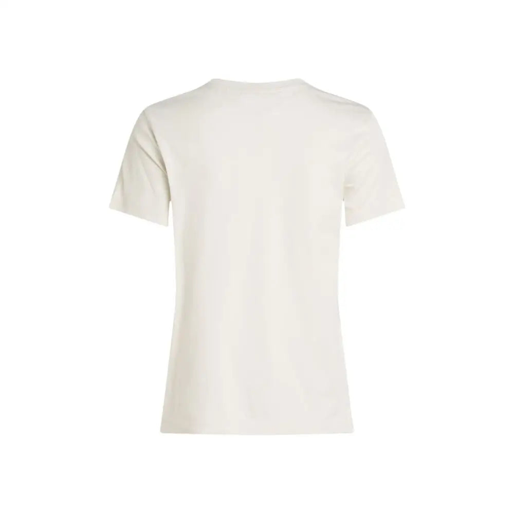Calvin Klein Jeans Beige Recycled Cotton T-Shirt