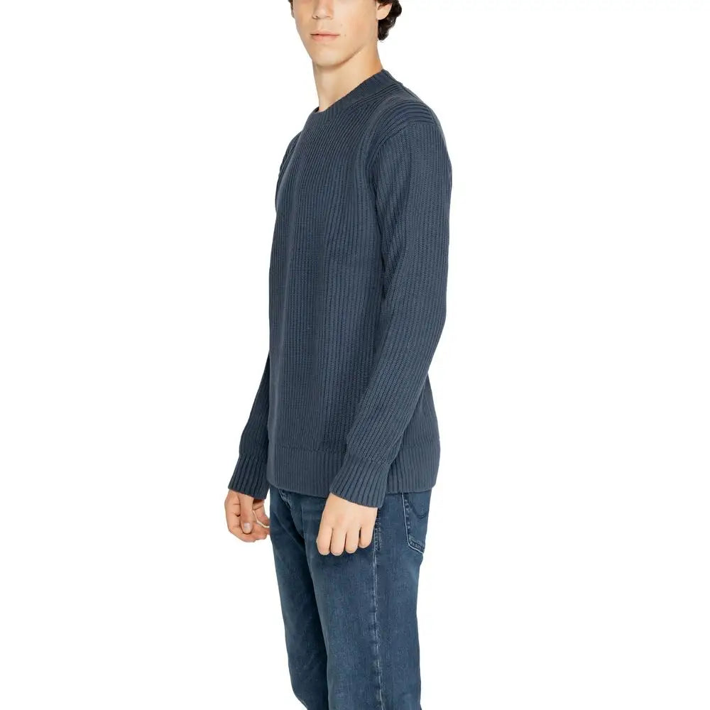 Calvin Klein Jeans Black Organic Cotton Sweater - Sweaters