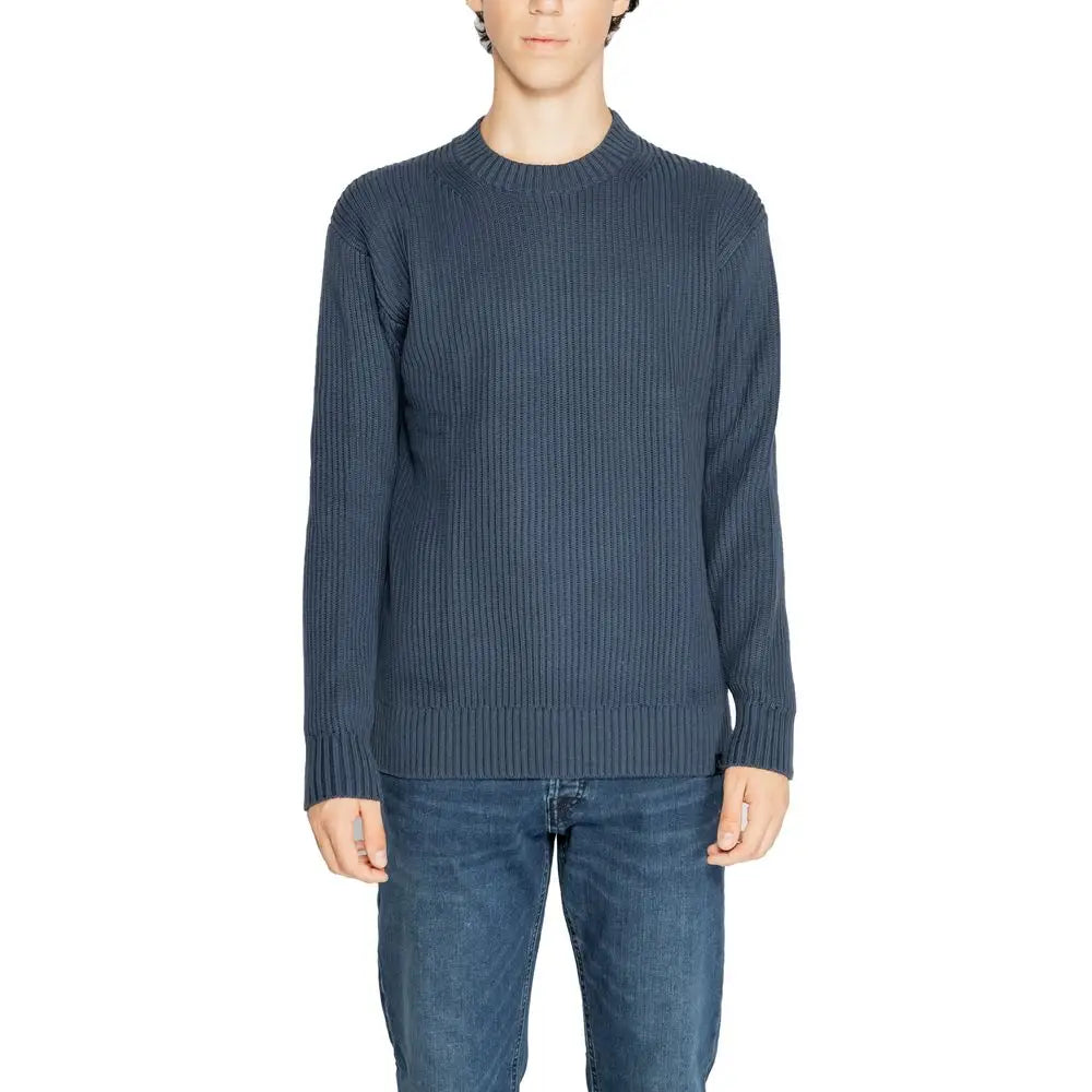 Calvin Klein Jeans Black Organic Cotton Sweater - Sweaters