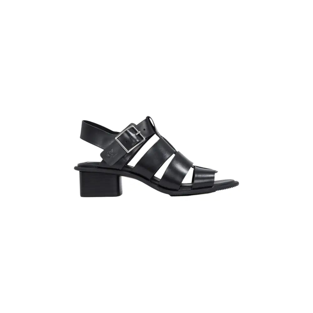 Calvin Klein Jeans Black Polyester Sandal - Sandaler