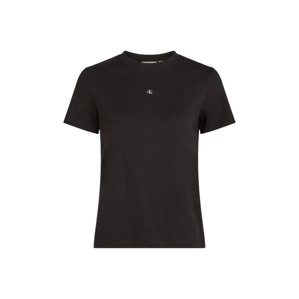 Calvin Klein Jeans Black Recycled Cotton T-Shirt