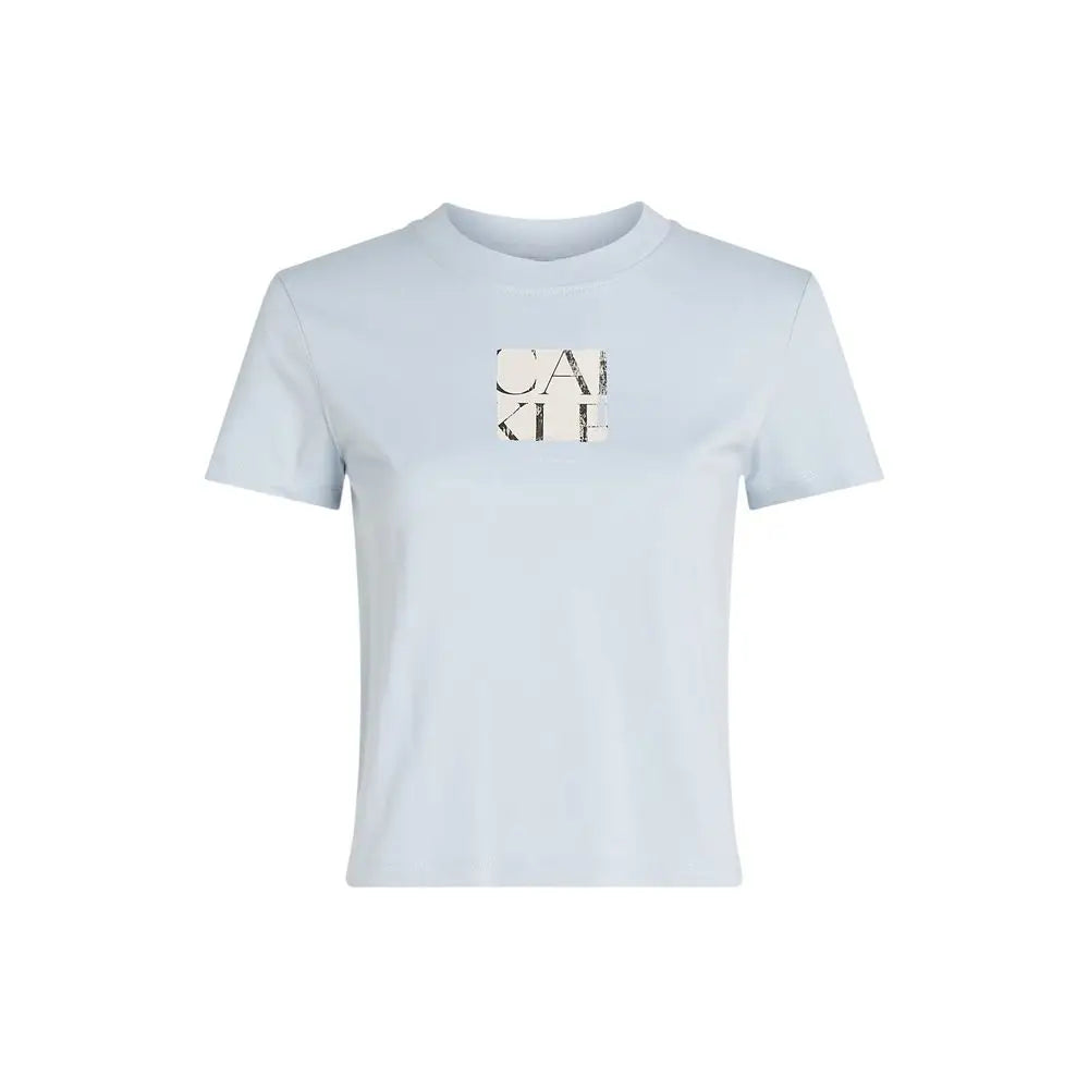 Calvin Klein Jeans Blue Recycled Cotton T-Shirt