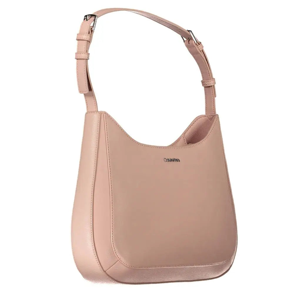 Calvin Klein Pink Polyester Handbag - Håndtasker