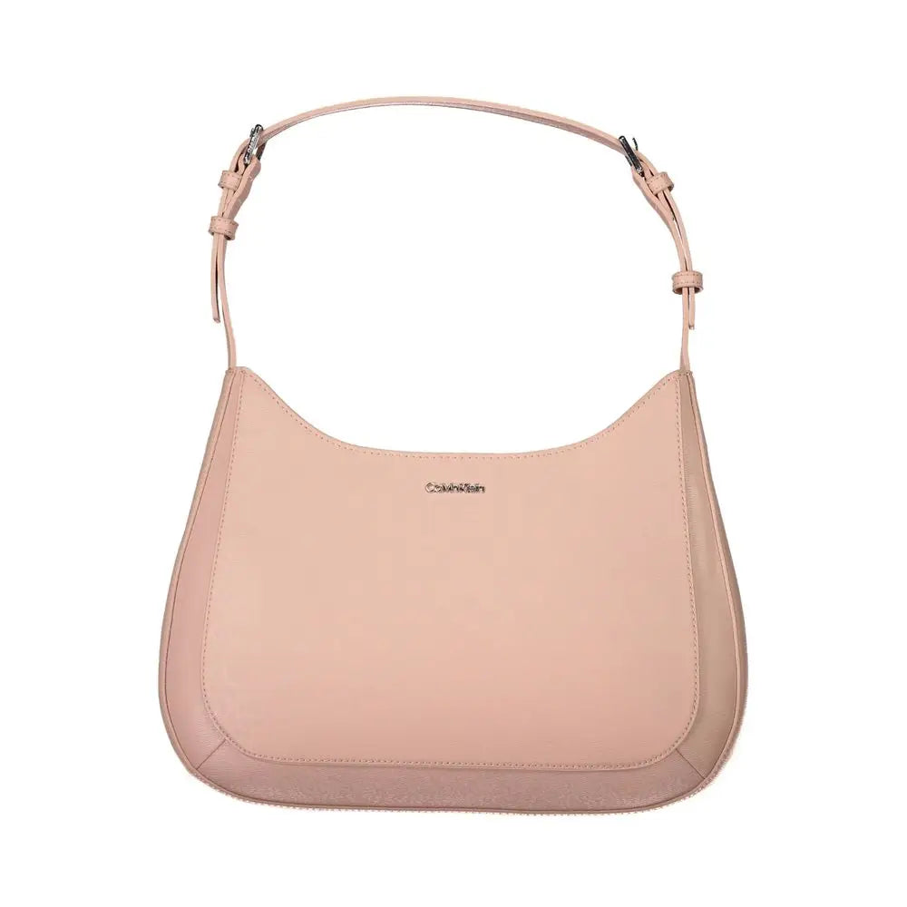 Calvin Klein Pink Polyester Handbag - Håndtasker