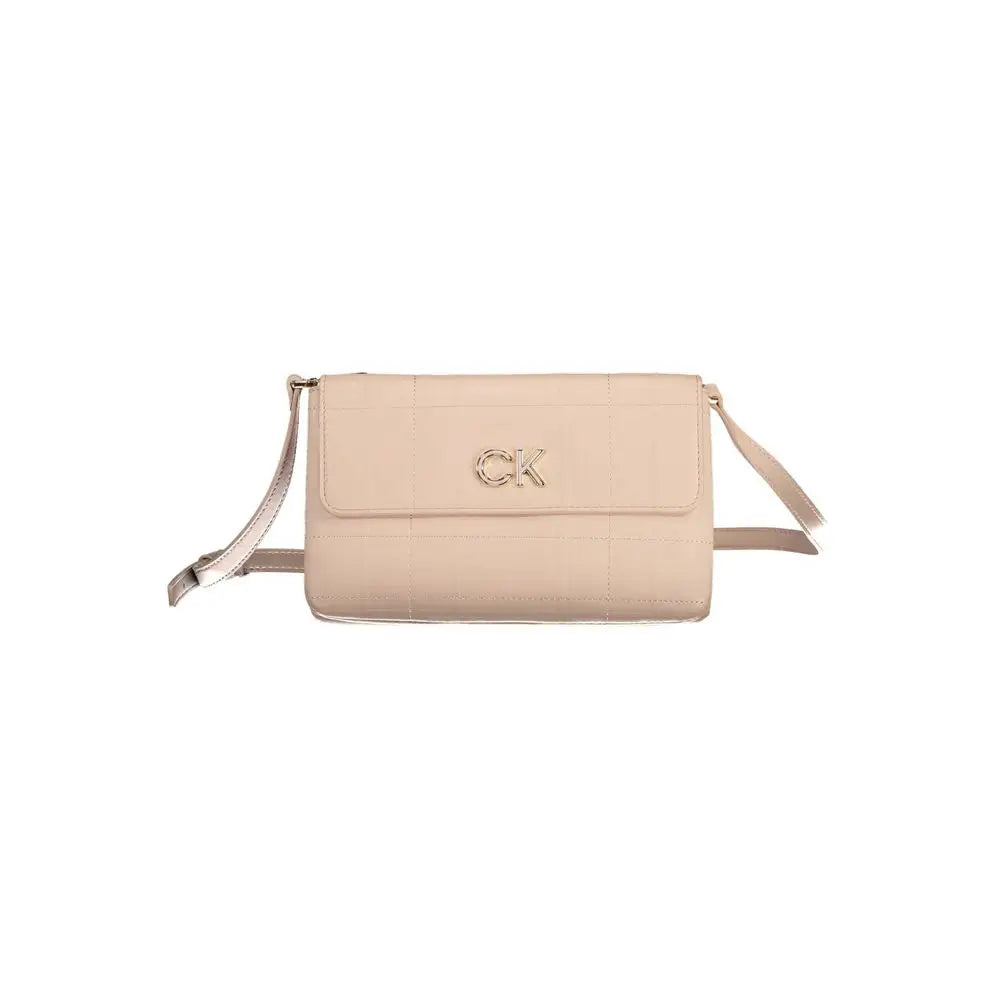 Calvin Klein Pink Polyester Handbag