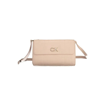 Calvin Klein Pink Polyester Handbag