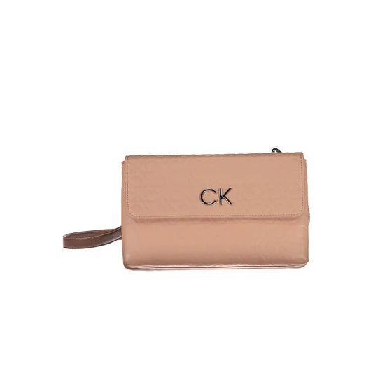 Calvin Klein Pink Polyester Handbag - Håndtasker