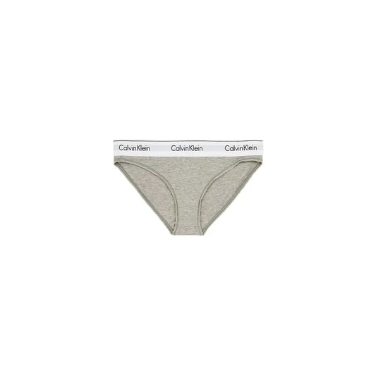 Calvin Klein Underwear Gray Cotton Panty