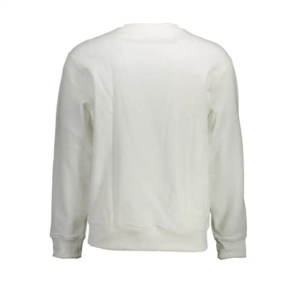 Calvin Klein White Cotton Men Sweater - Sweaters