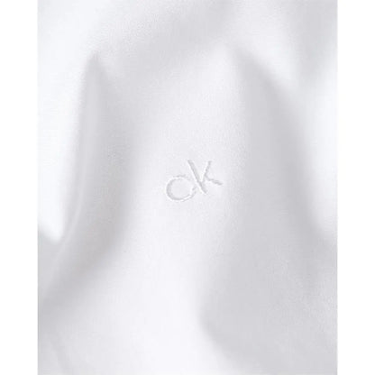 Calvin Klein White Cotton Shirt - 40 - Skjorte