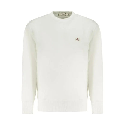 Calvin Klein White Cotton Sweater