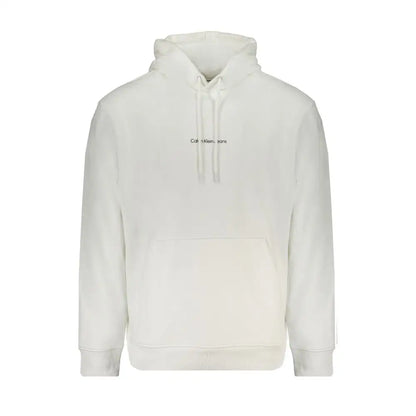 Calvin Klein White Cotton Sweater - Sweaters
