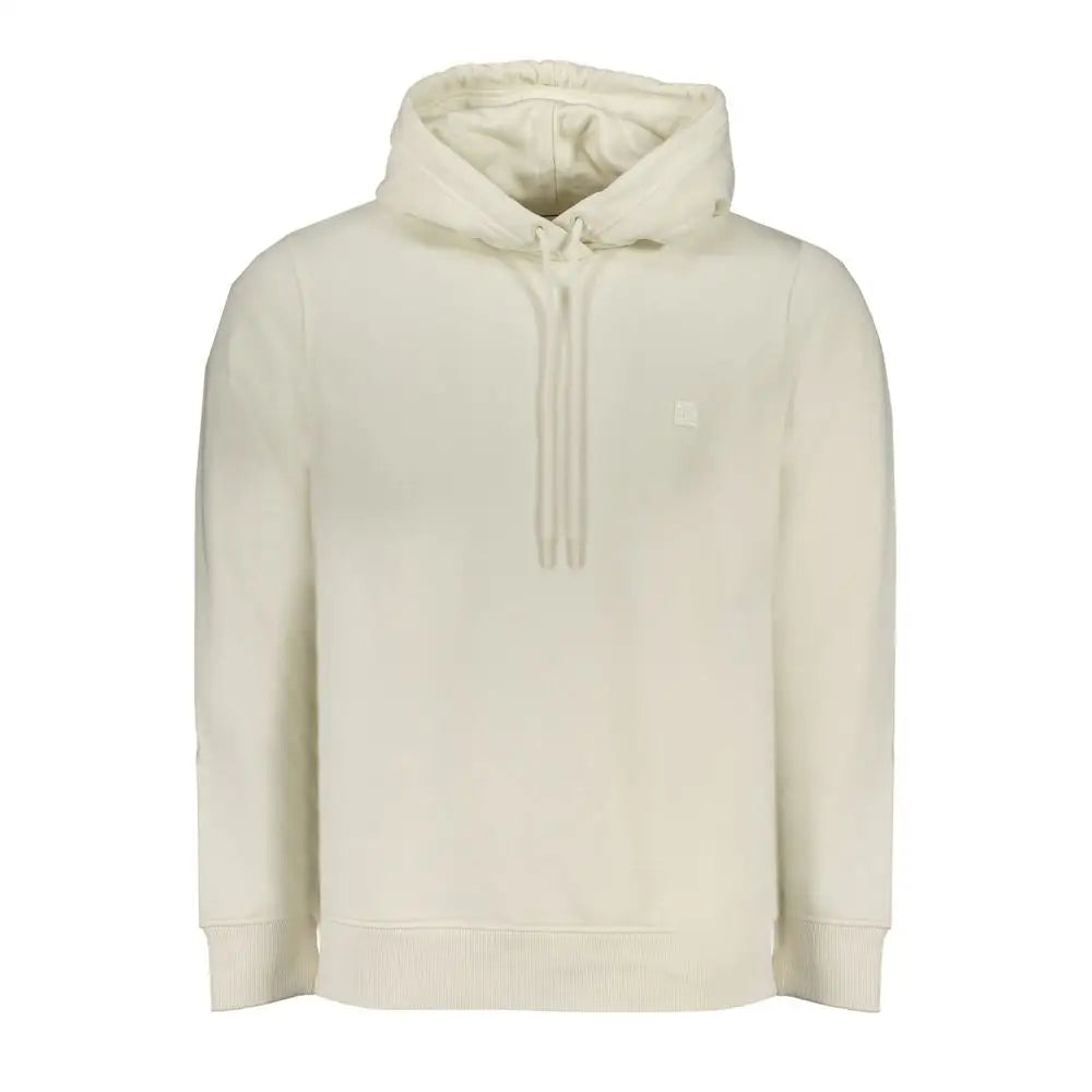 Calvin Klein White Cotton Sweater - Sweaters