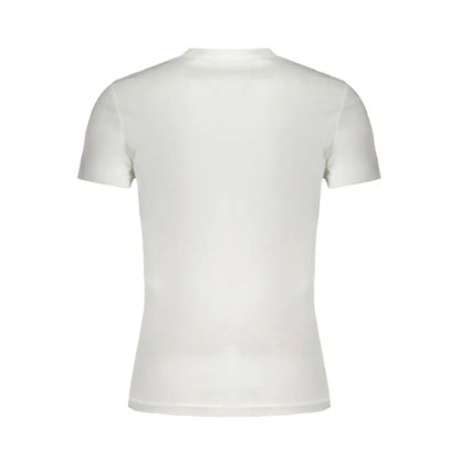 Calvin Klein white cotton short-sleeved crew neck t-shirt