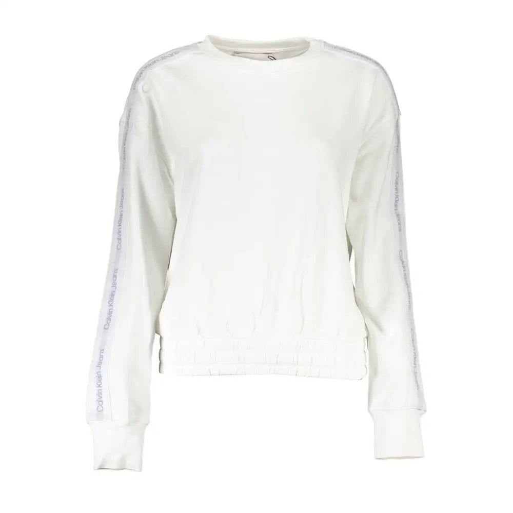 Calvin Klein White Cotton Women Sweater - Sweaters