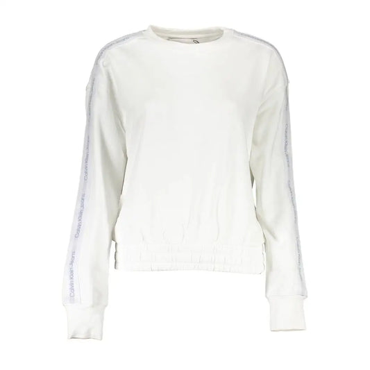 Calvin Klein White Cotton Women Sweater - Sweaters
