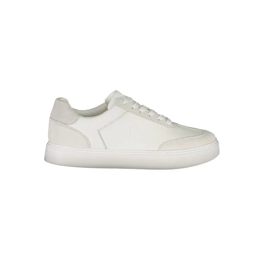 Calvin Klein hvide læder sneakers, 100% originale brands