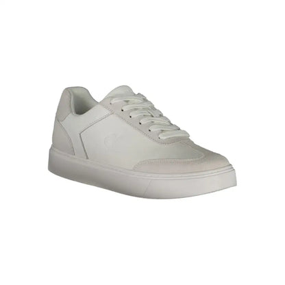 Calvin Klein hvide læder sneakers, 100% originale brands