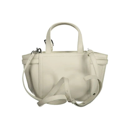 Calvin Klein White Polyester Handbag - Håndtasker