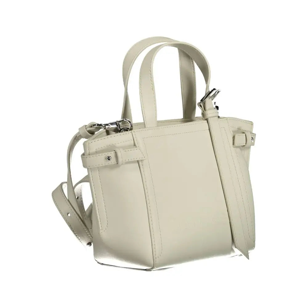 Calvin Klein White Polyester Handbag - Håndtasker