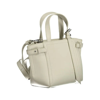 Calvin Klein White Polyester Handbag - Håndtasker