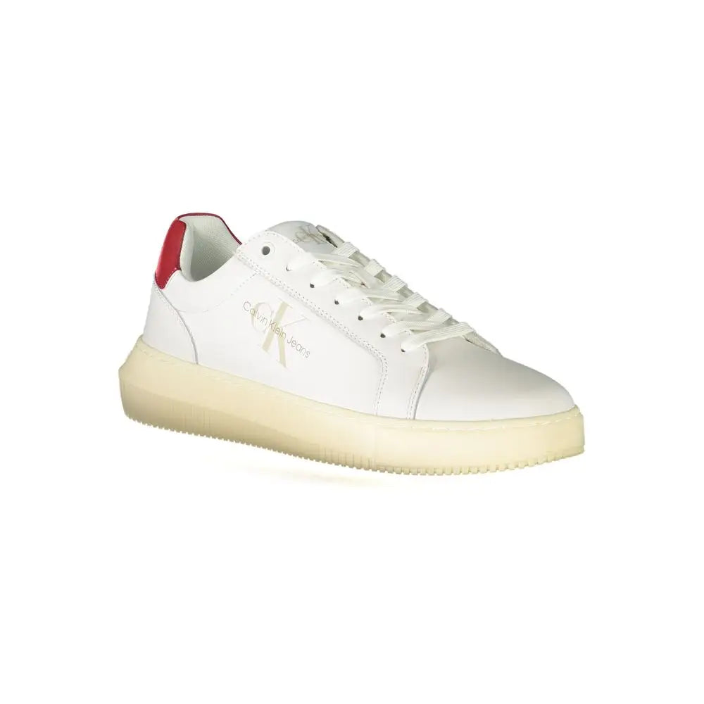 Calvin Klein White Polyester Sneakers - Sneakers