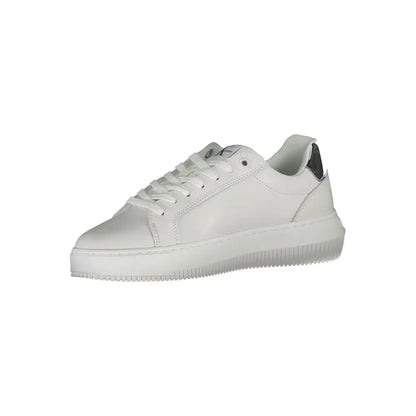 Calvin Klein White Polyester Sneakers - Sneakers