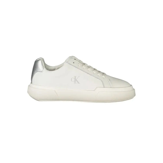Calvin Klein White Polyester Sneakers - Sneakers