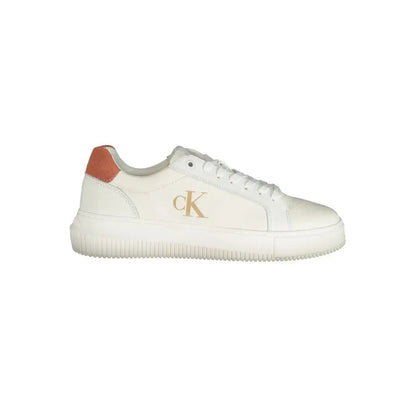 Calvin Klein White Polyethylene Women Sneakers - Sneakers
