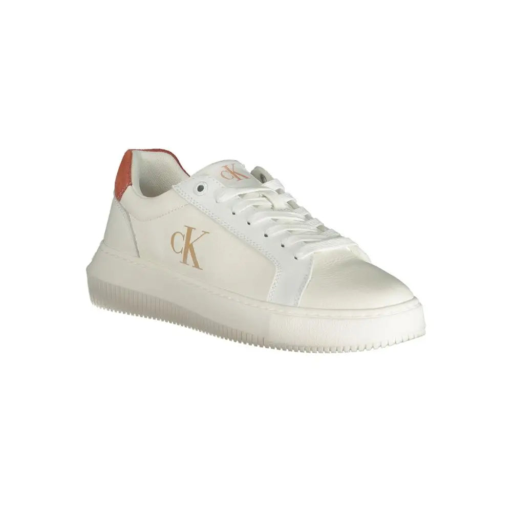 Calvin Klein White Polyethylene Women Sneakers - Sneakers