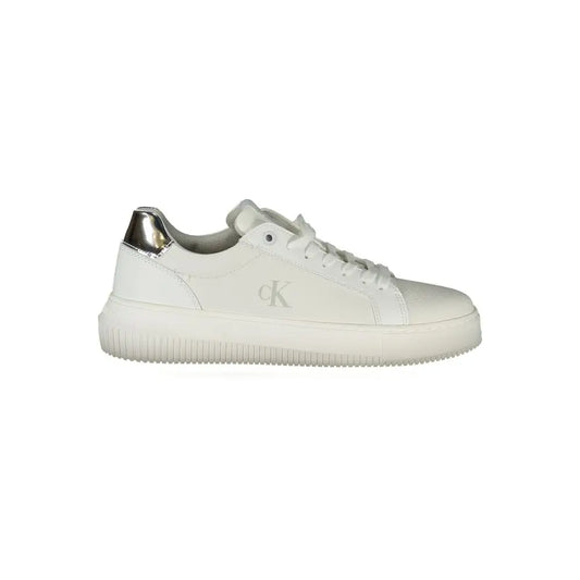 Calvin Klein White Polyethylene Women Sneakers - Sneakers