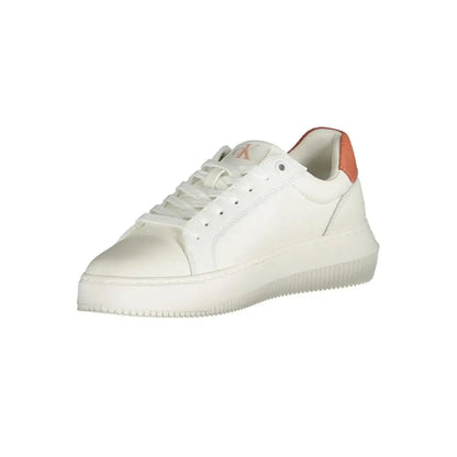 Calvin Klein White Polyethylene Women Sneakers - Sneakers