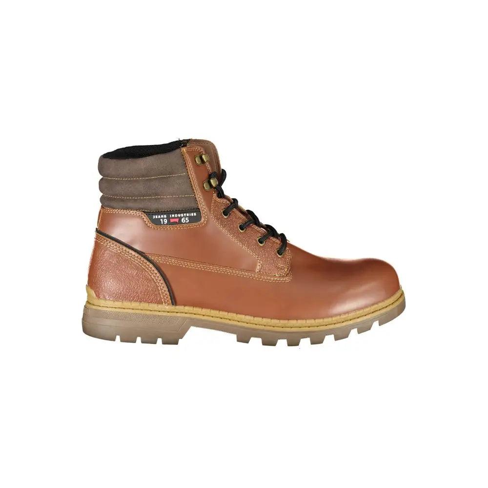 Carrera Brown Polyester Boot - Ankelstøvler
