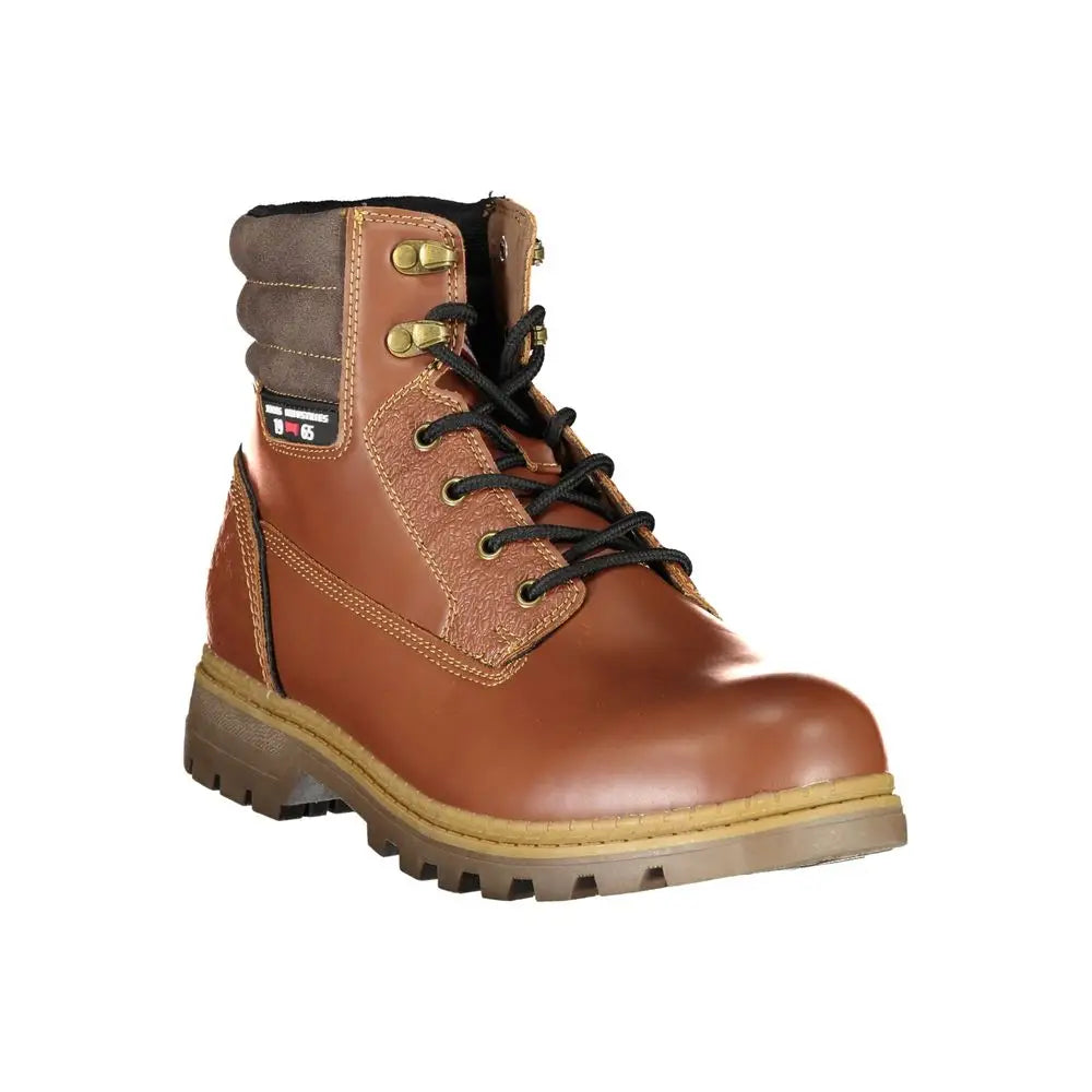 Carrera Brown Polyester Boot - Ankelstøvler