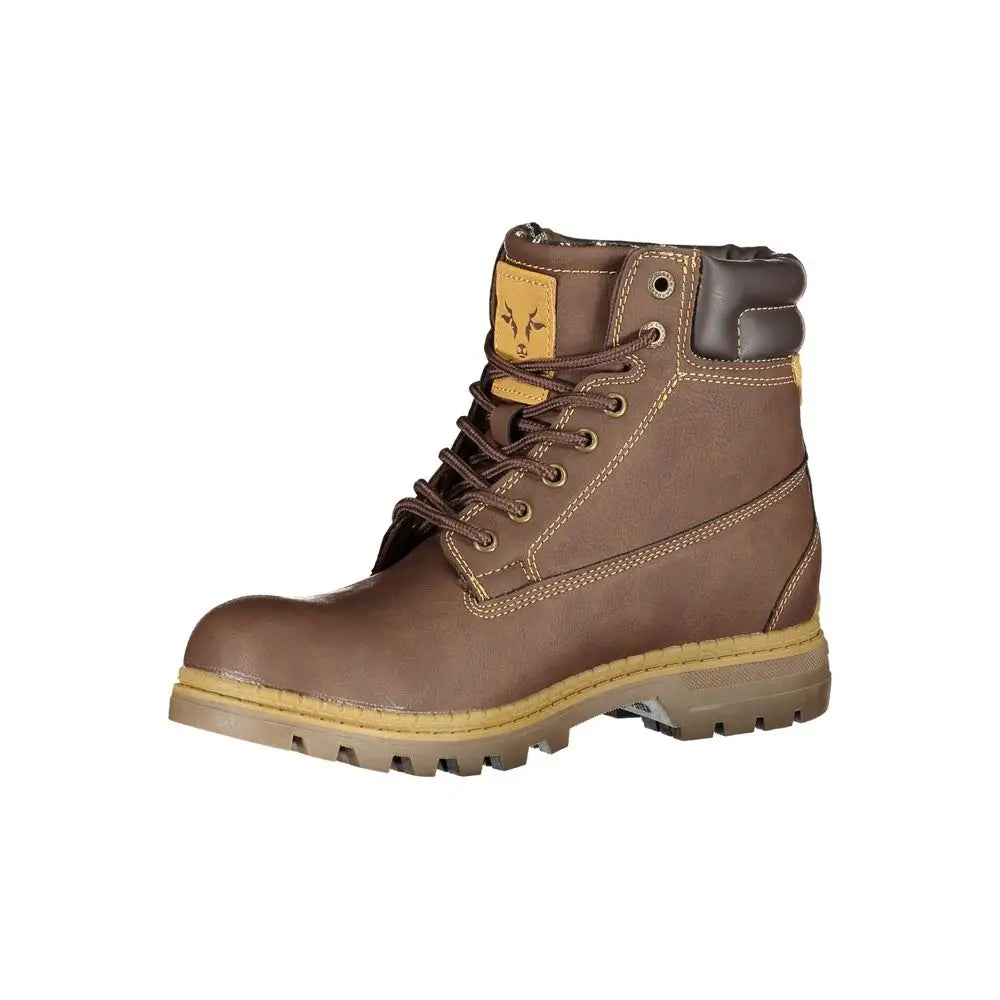 Carrera Brown Polyester Boot - Ankelstøvler