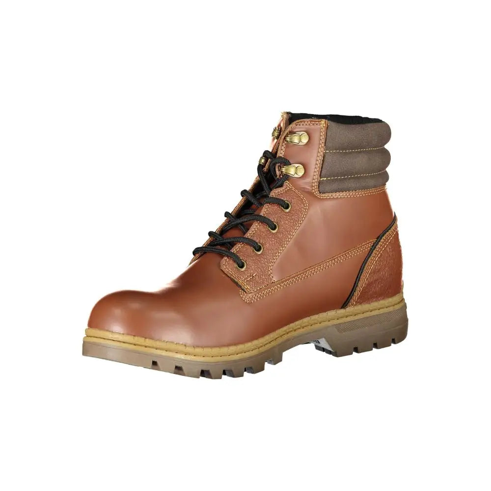 Carrera Brown Polyester Boot - Ankelstøvler