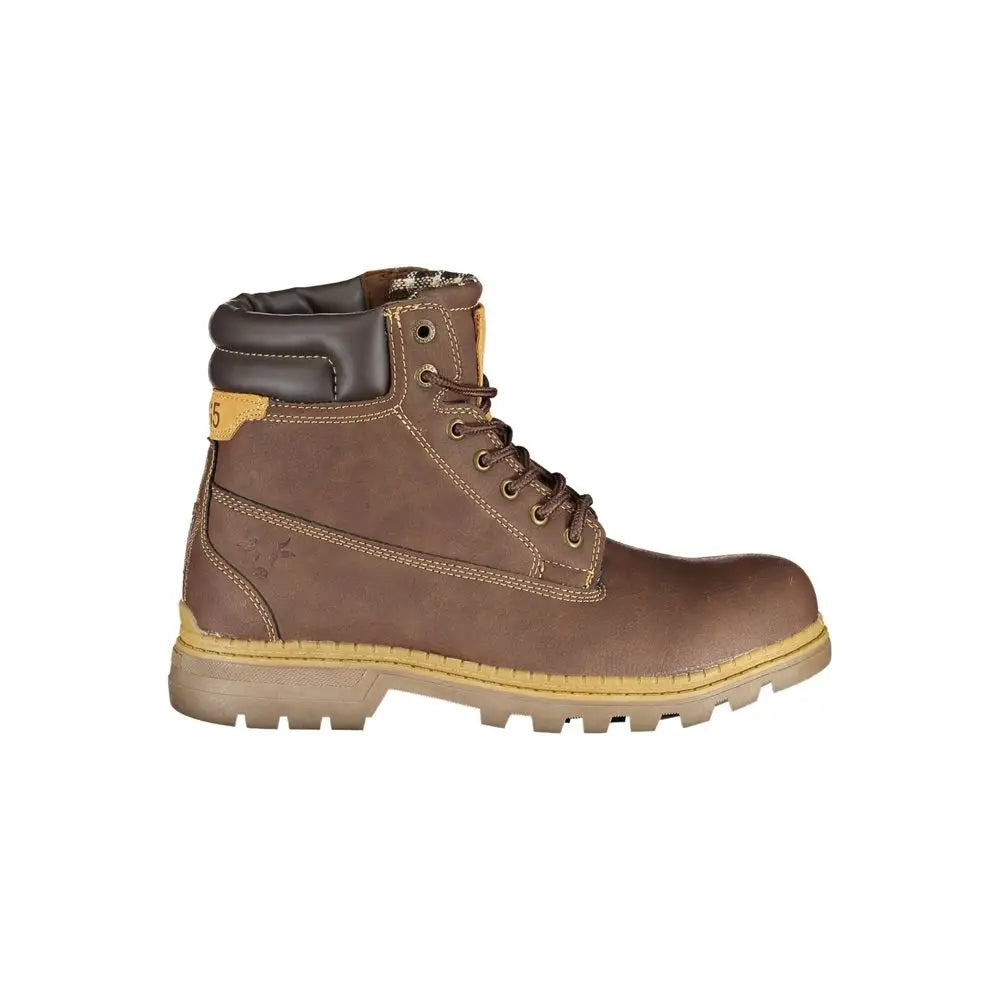 Carrera Brown Polyester Boot - Ankelstøvler