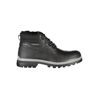 Carrera Chic Contrast Lace-Up Boots med tekstureret læder, blød foring og robust gummisål