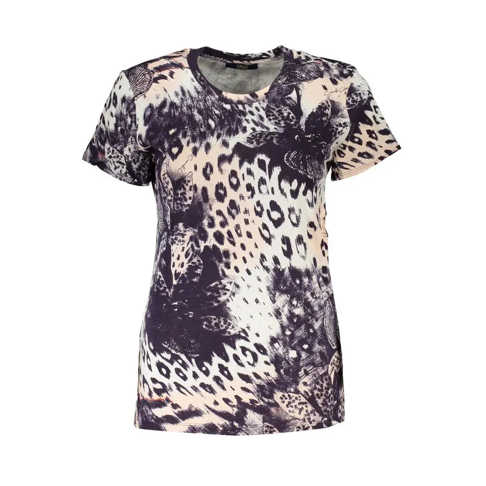 Cavalli Class Pink Cotton Tops & T-Shirt - T-shirts