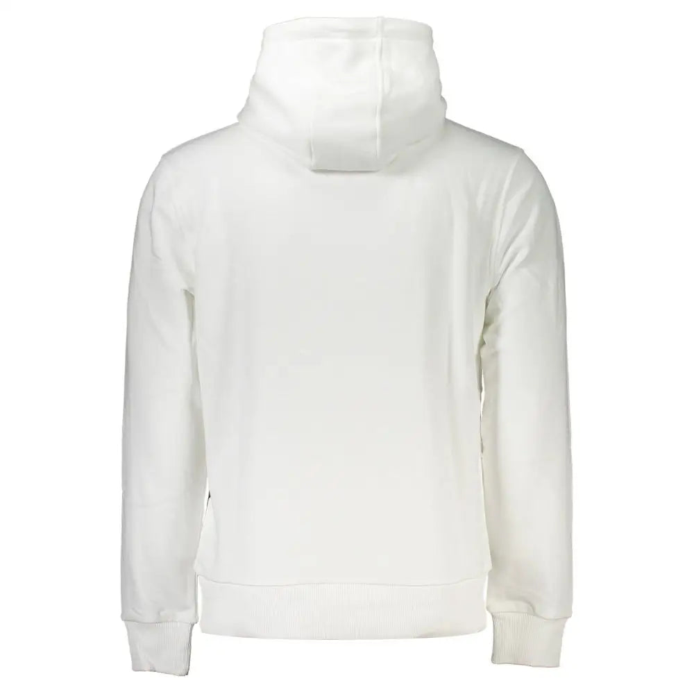 Cavalli Class White Cotton Men Sweater - Sweaters