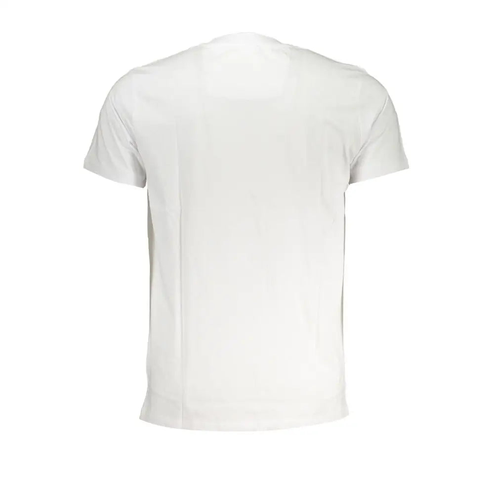 Cavalli Class White Cotton T-Shirt - T-shirts