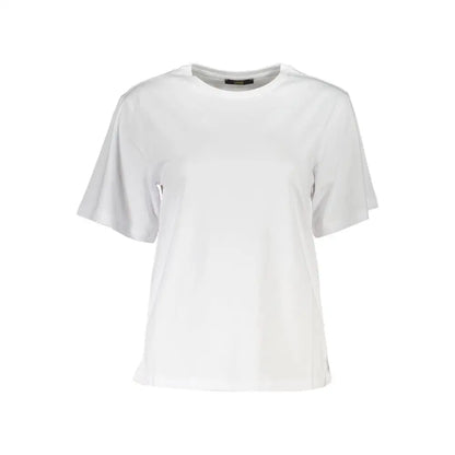 Cavalli Class White Cotton Women T-Shirt - XS - T-shirts